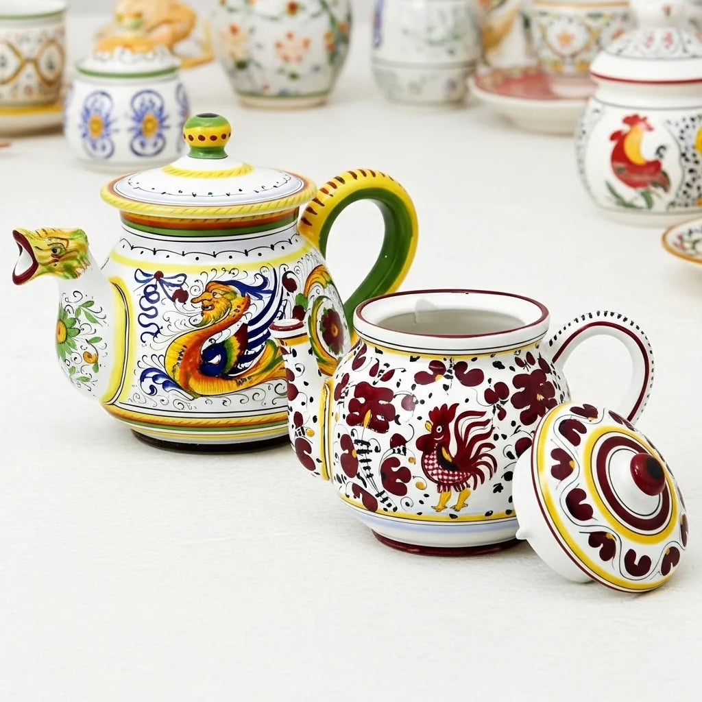 Tea & Coffee Pots – Negozio Italiano - Hand Painted Italian Ceramics Tea & Coffee Pots – Negozio Italiano - Hand Painted Italian Ceramics