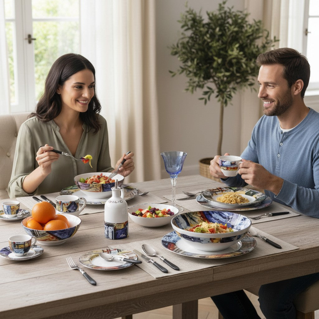 MODERNA: Serving Pasta/Salad Bowl - Crisalide Design by L. Centinaro