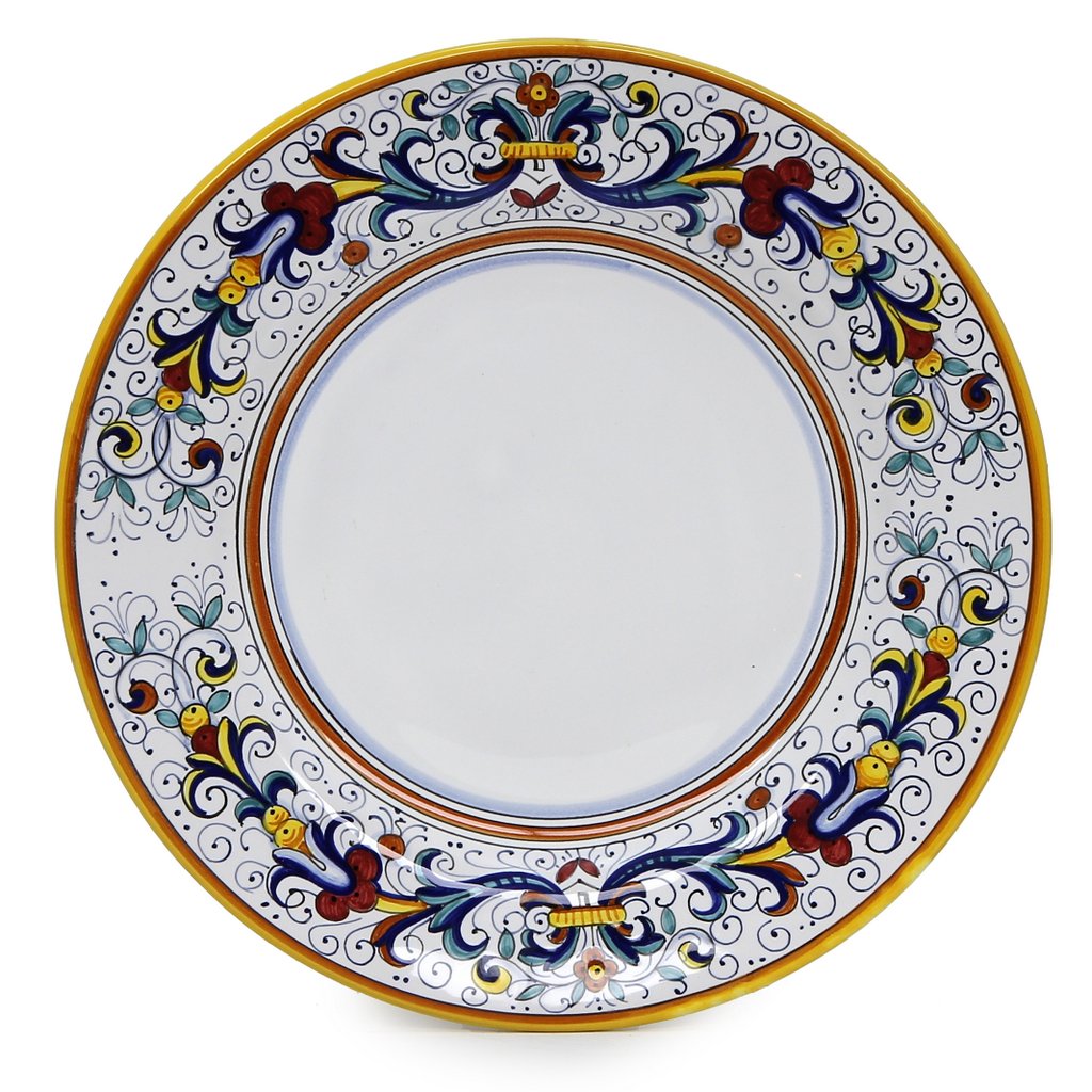 RICCO DERUTA DELUXE: Dinner Plate - White Center
