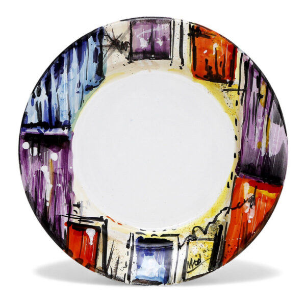 MODERNA: Dinner Plate - Crisalide Design by L. Centinaro