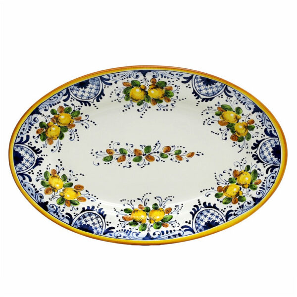 LIMONCINI: Oval Large Serving Platter - Artistica.com