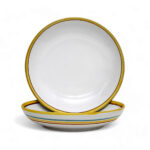 DERUTA RAFFAELLESCO SIMPLE : Risotto/Pasta/Cioppino round shallow coupe bowl