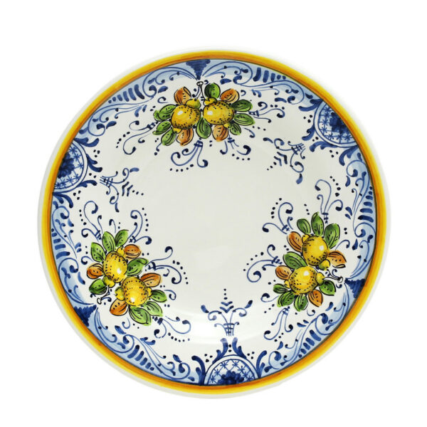 LIMONCINI: Pasta/Soup Rim Plate - Artistica.com