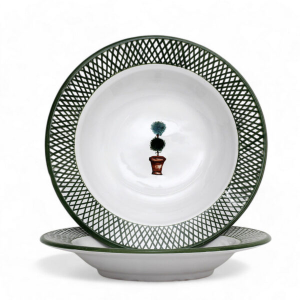 GIARDINO: Pasta/Soup Rimmed plate