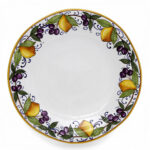LIMONI POSITANO: Large Round Platter