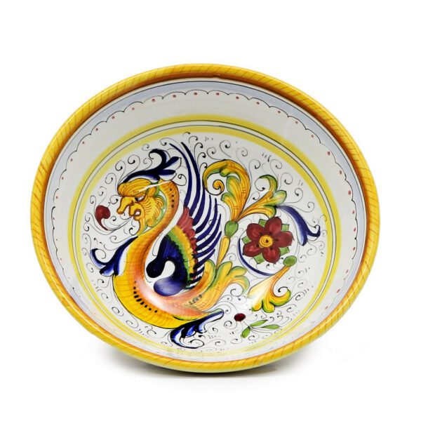 RAFFAELLESCO: Coupe Pasta/Soup Bowl - DERUTA OF ITALY